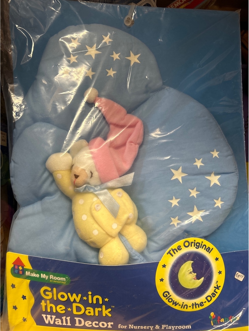 Infantino Make My Room Glow-in-the-Dark Wall Decor for Nursery & Playroom